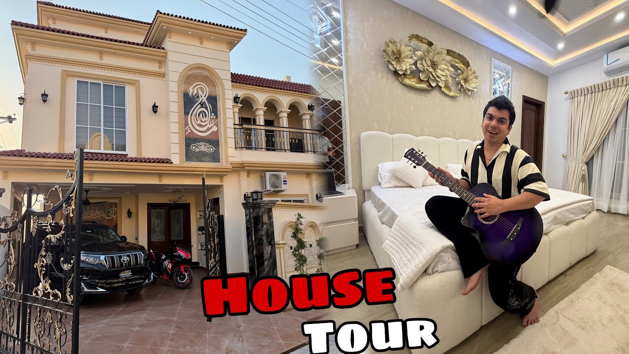 MY DREAM HOUSE TOUR 😍| Waleed Mamu 