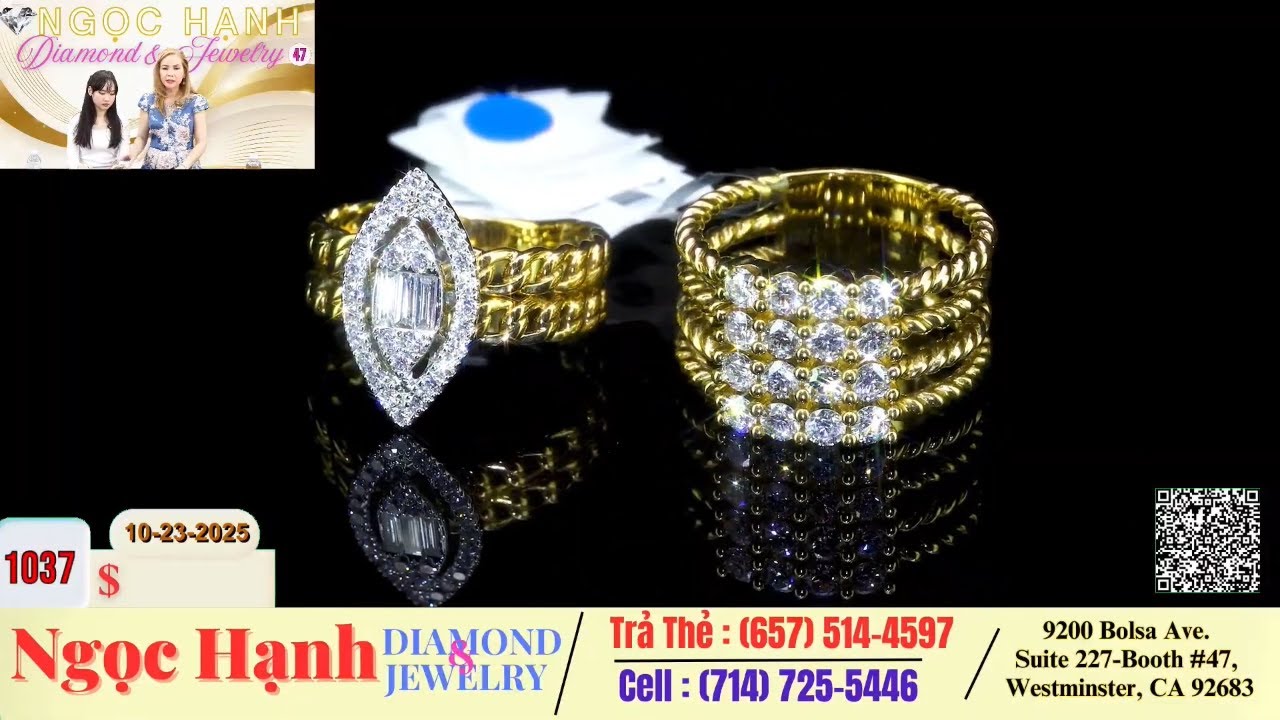 Ngọc Hạnh DIAMOND & JEWELRY | 10-23-2025 #ngochanhdiamond&jewelry #welivecali