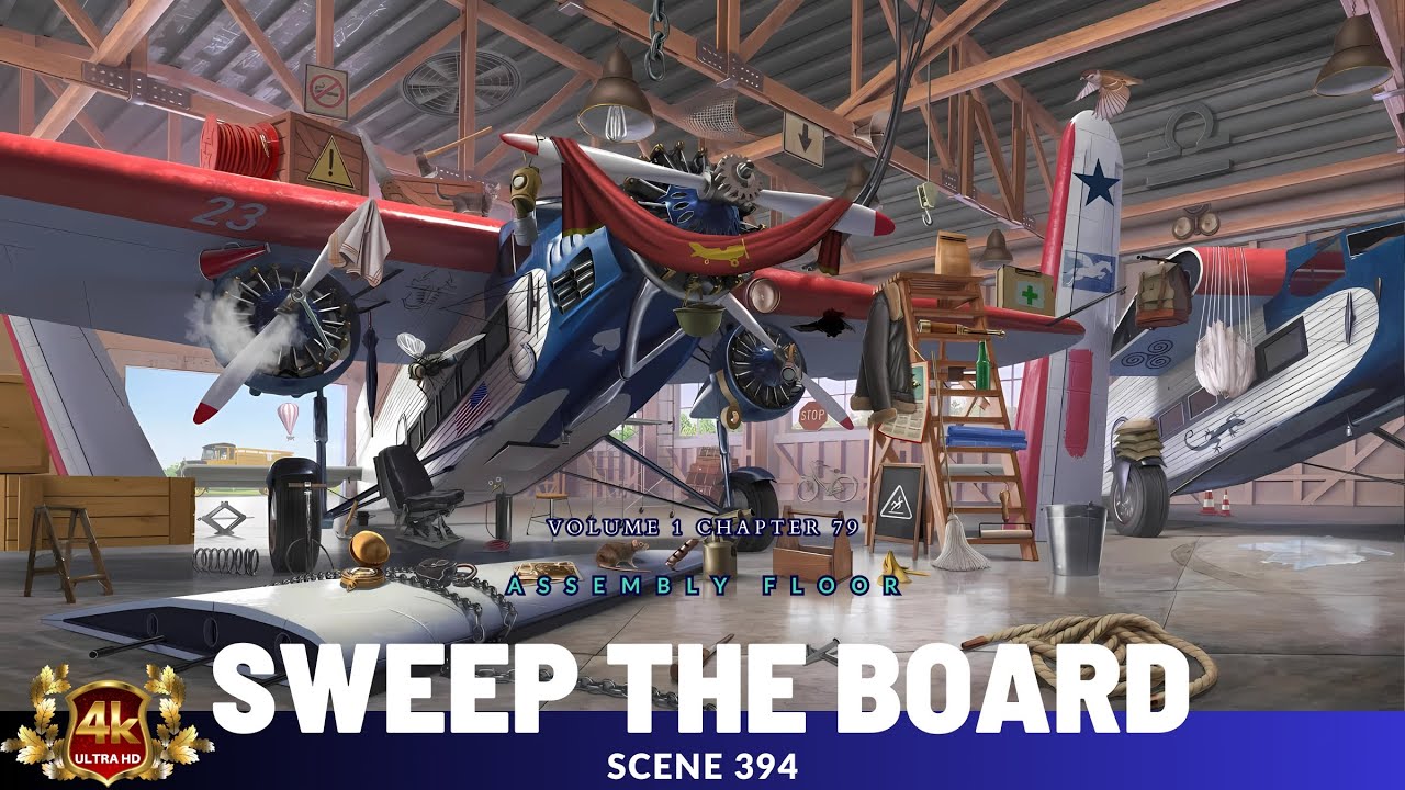 JUNE'S JOURNEY SWEEP THE BOARD SCENE 394 | Vol 1 Ch 79 | Assembly Floor | 4K ULTRA HD