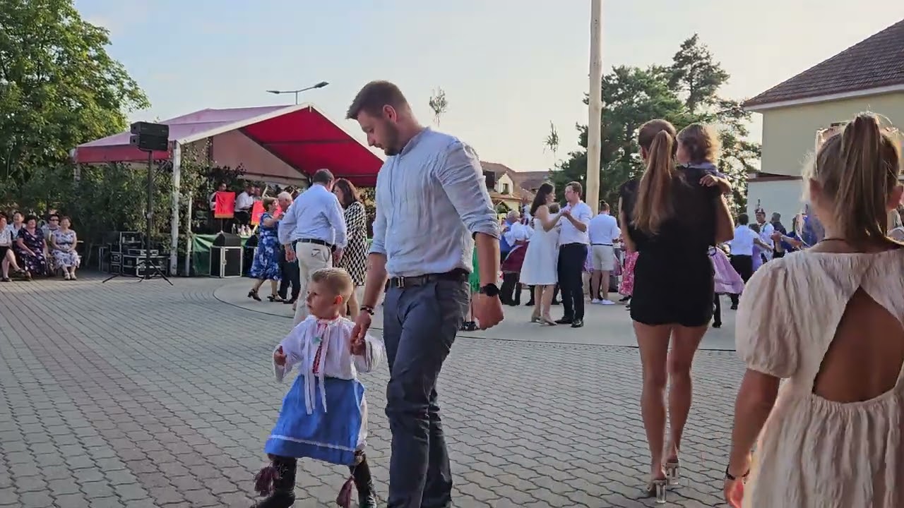 Hlohovec Hody 2024 Under the maypole 5