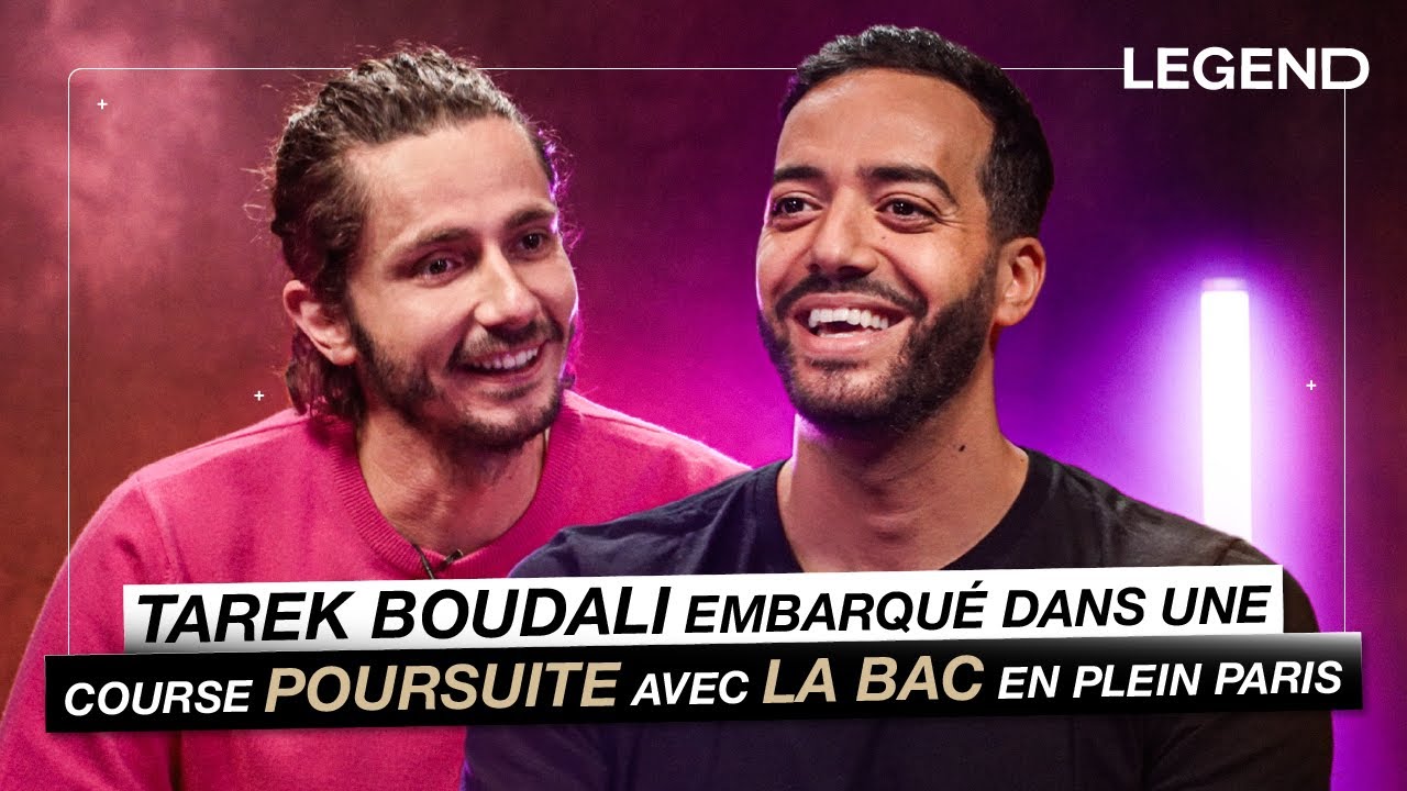 TAREK BOUDALI EMBARQUÉ DANS UNE COURSE POURSUITE AVEC LA BAC EN PLEIN PARIS