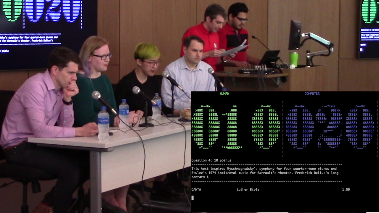 CMSC 470 Final Project: UMD Undergrads' Trivia-Playing Programs take on Jeopardy! Champions