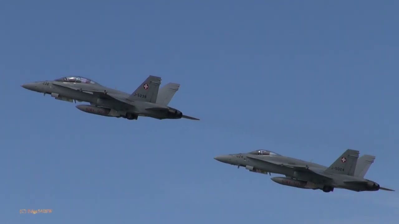 Swiss Air Force Airbase Payerne April 2023