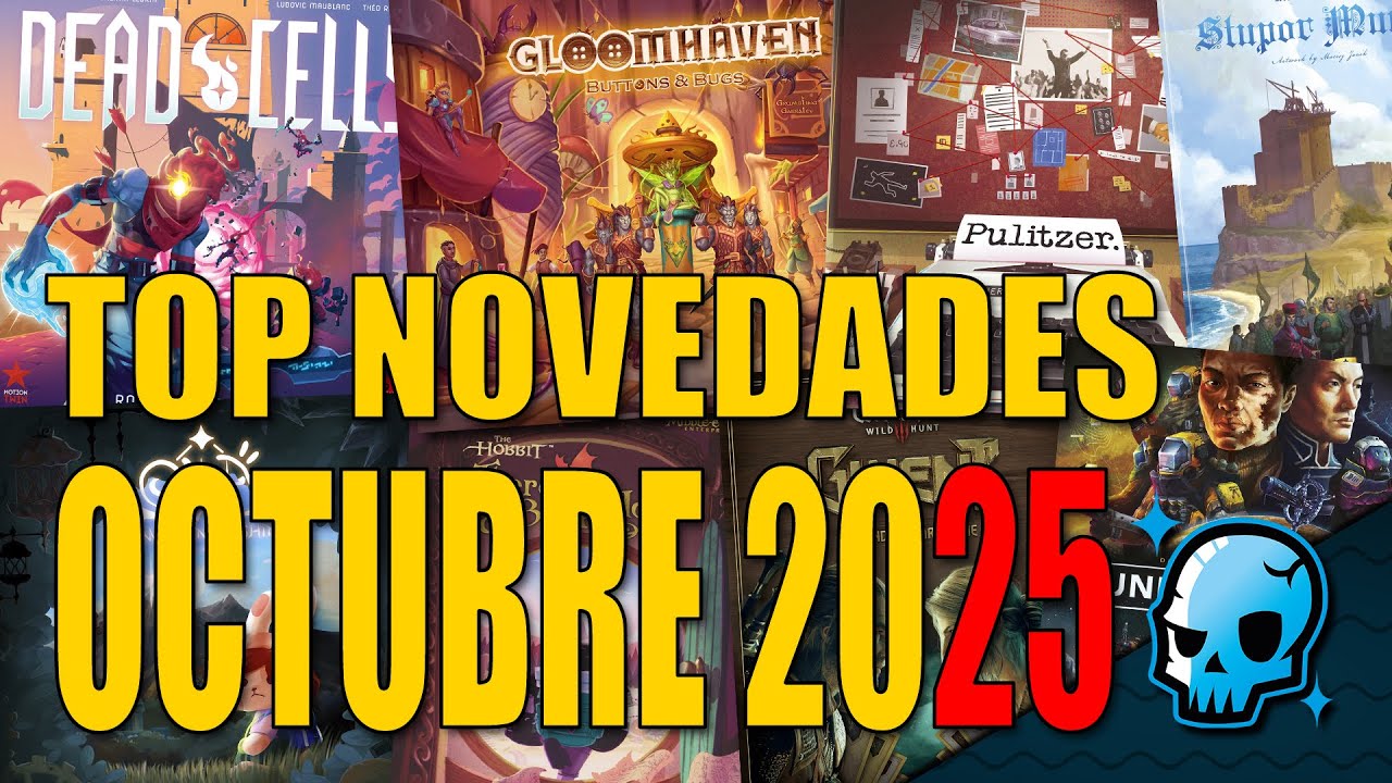 🔥 TOP NOVEDADES juegos de mesa OCTUBRE 2025 🔥
