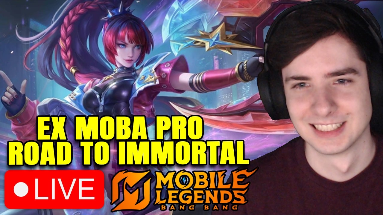 SOLO to IMMORTAL as an Ex Moba Pro and New Player (SHORTS STREAM) | Mobile Legends Bang Bang