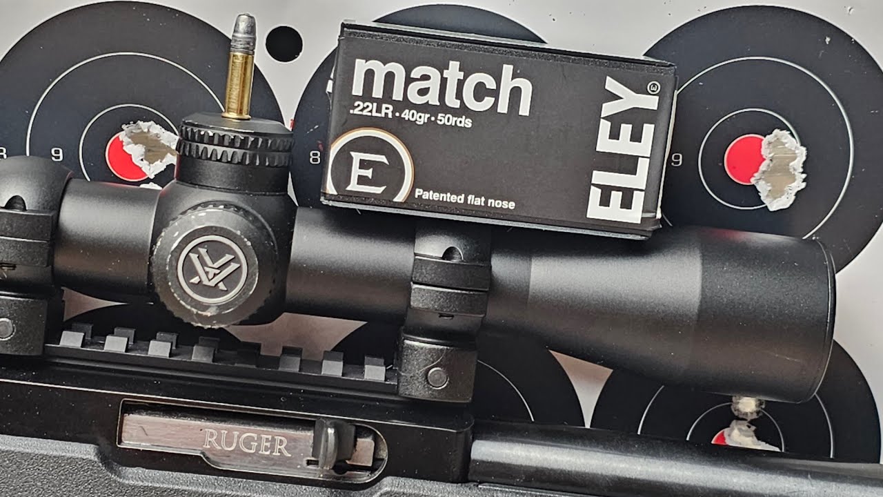 ELEY Match 22LR. Дорогой 22LR! Стоит ли он своих денег???