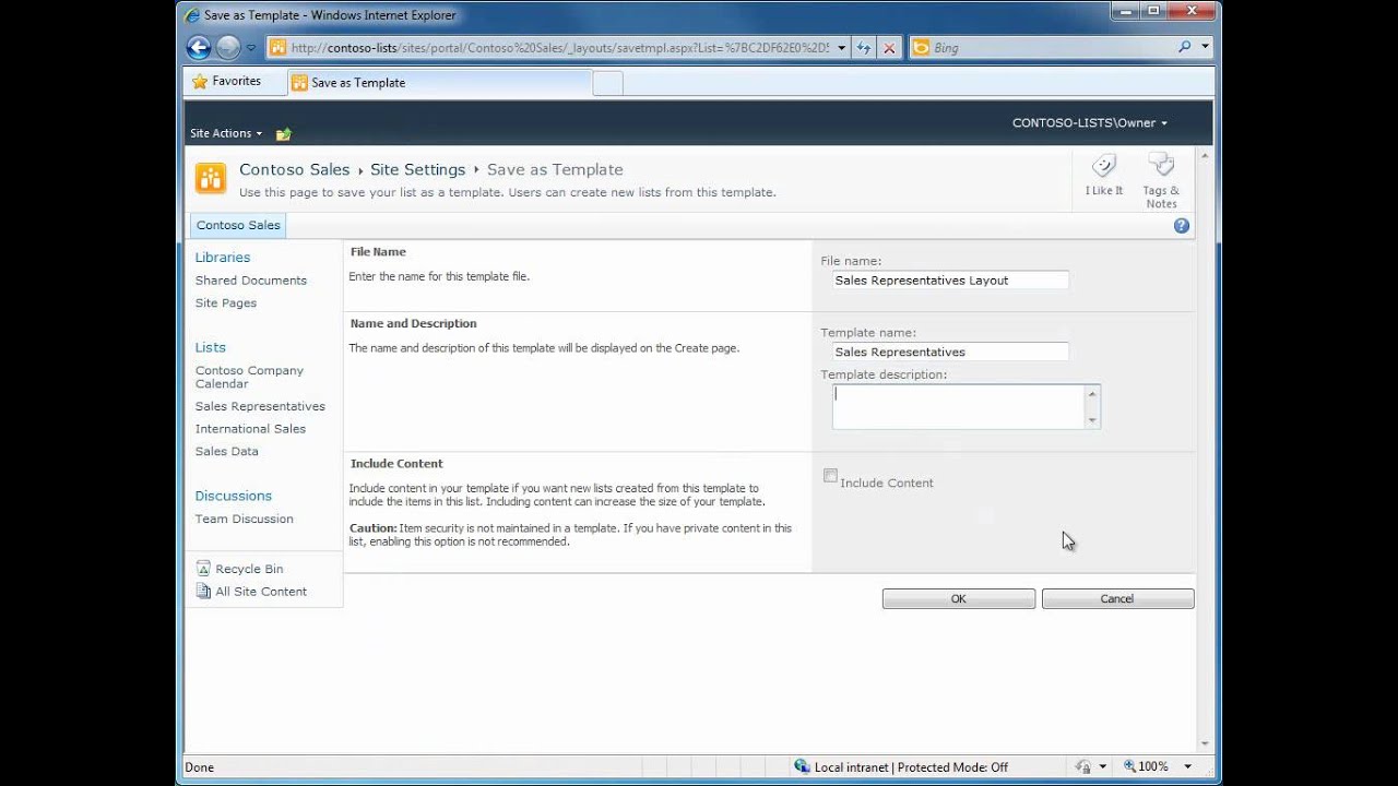 EPC Group - How to Save a List as a Template in SharePoint 2010 - SharePoint Consulting