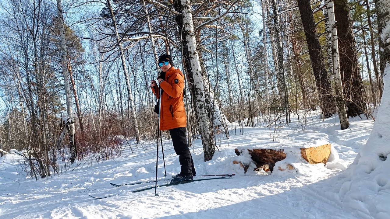 Без фильтров. На лыжах.