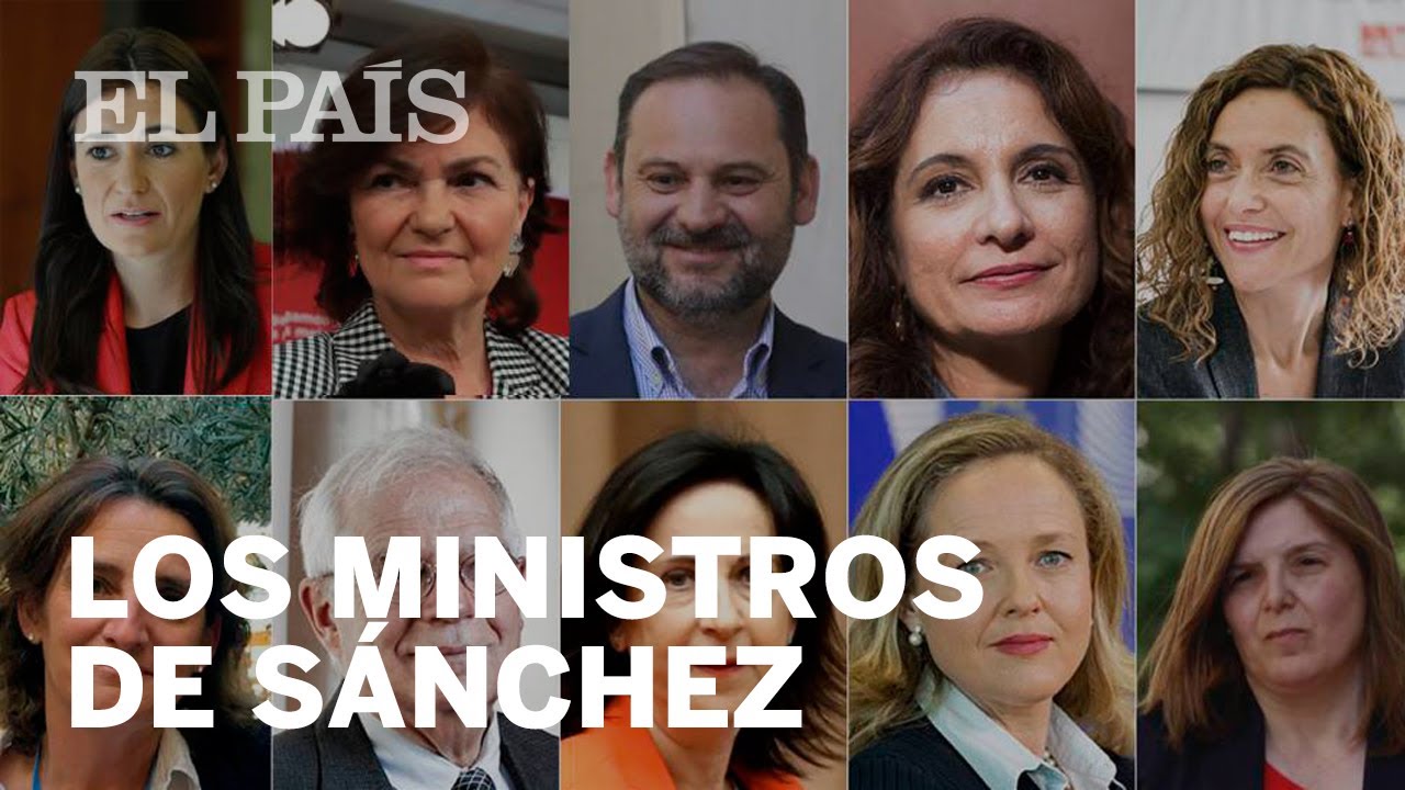 Los ministros de Sánchez