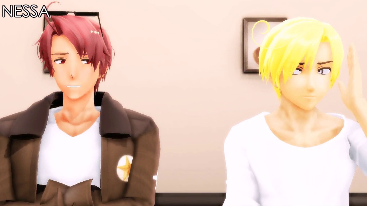 【MMD APH】Prank Call