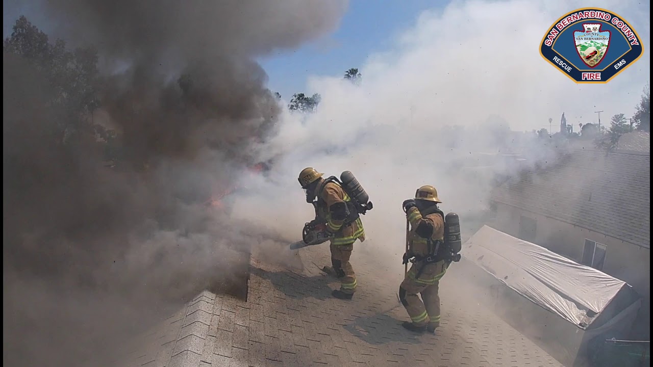 Residential Structure Fire W 19th St San Bernardino