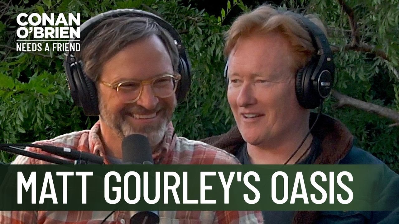 Conan Reacts To Matt Gourley&rsquo;s Backyard | Conan O&rsquo;Brien Needs a Friend