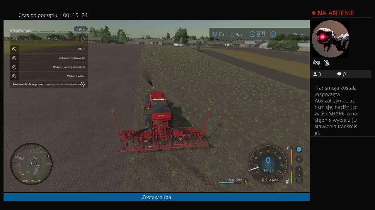 Transmisja na żywo z PS4 użytkownika Agro show