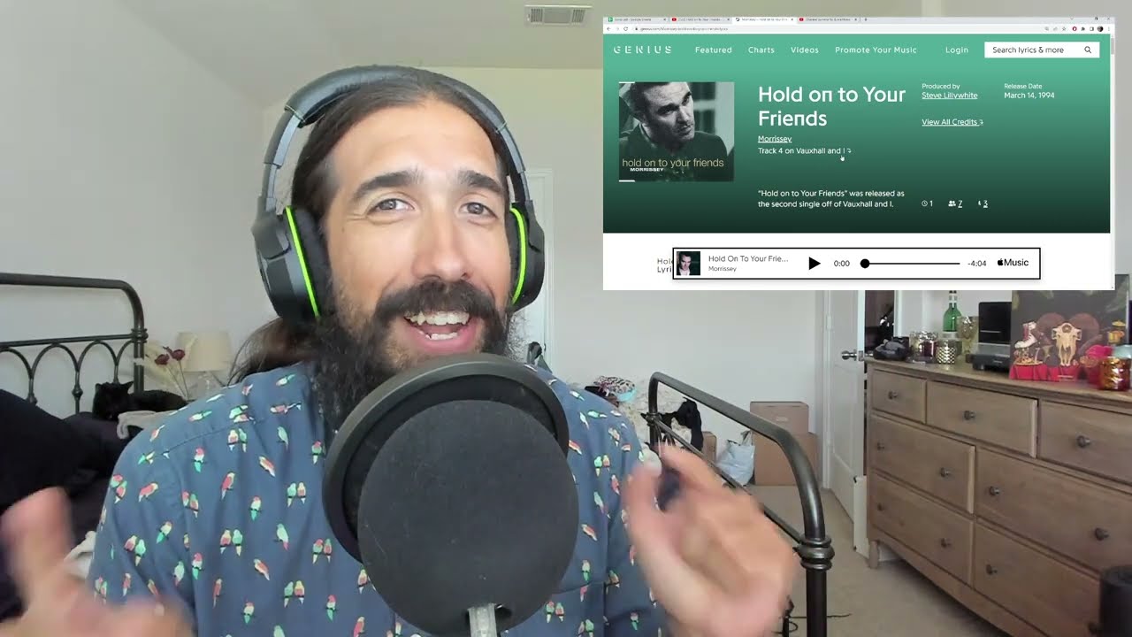 Morrissey - Hold on to Your Friends [REACTION]