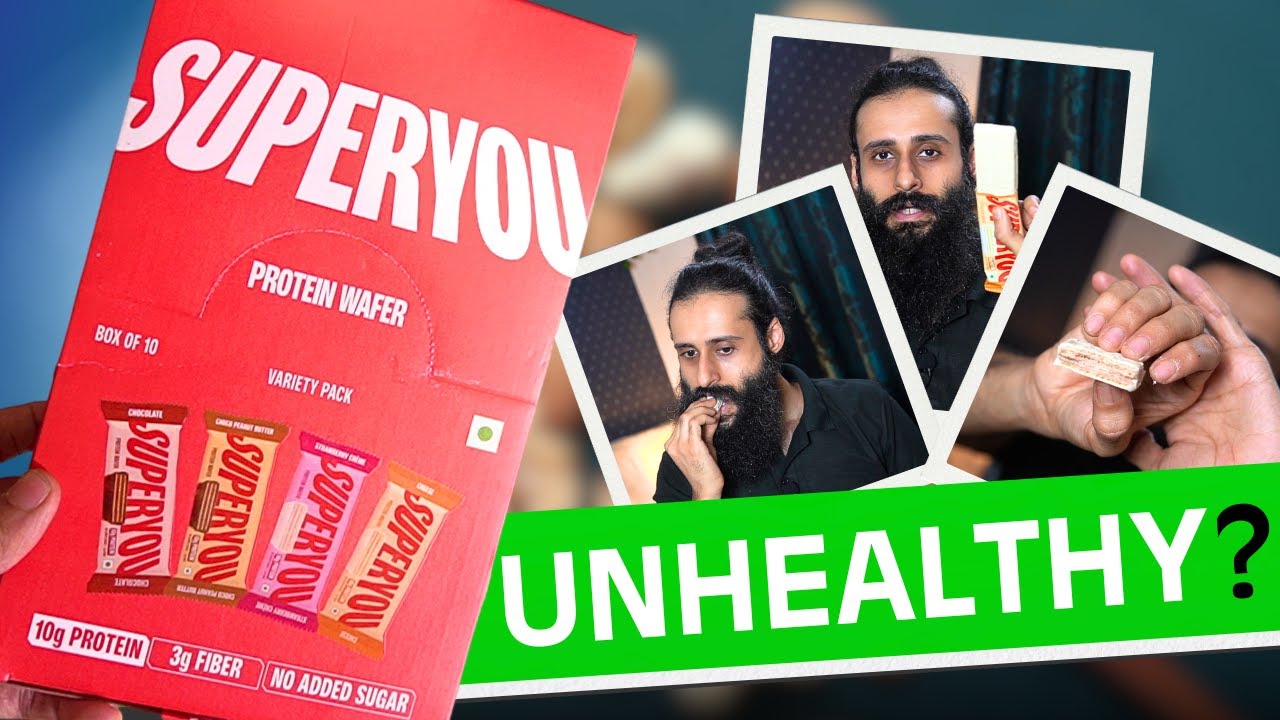 SUPERYOU Protein Wafer Bar Review - Not As Healthy As You Think