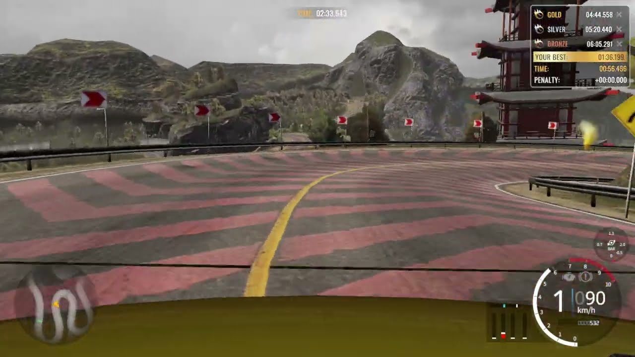 CarX Drift Time Attack [Kami Road]  1:35.500 (AWD, Rolla ZR)