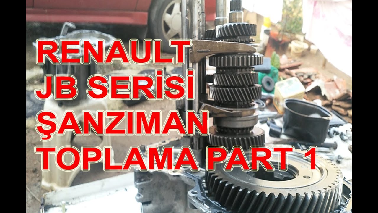 Renault Şanzıman Dağıtma ve Toplama İşlemi Part 1