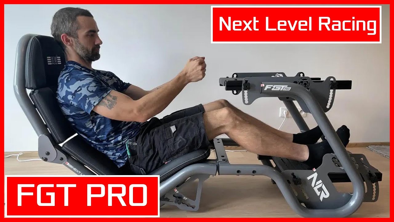 Next Level Racing FGT PRO SEAT - můj pohled  (ENG SUBS)