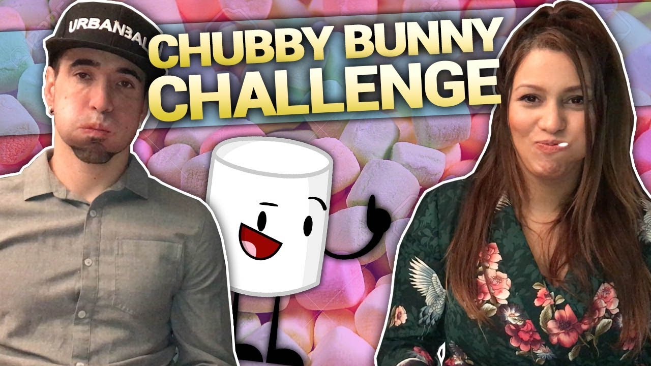 CHUBBY BUNNY CHALLENGE ! 🍬🍬