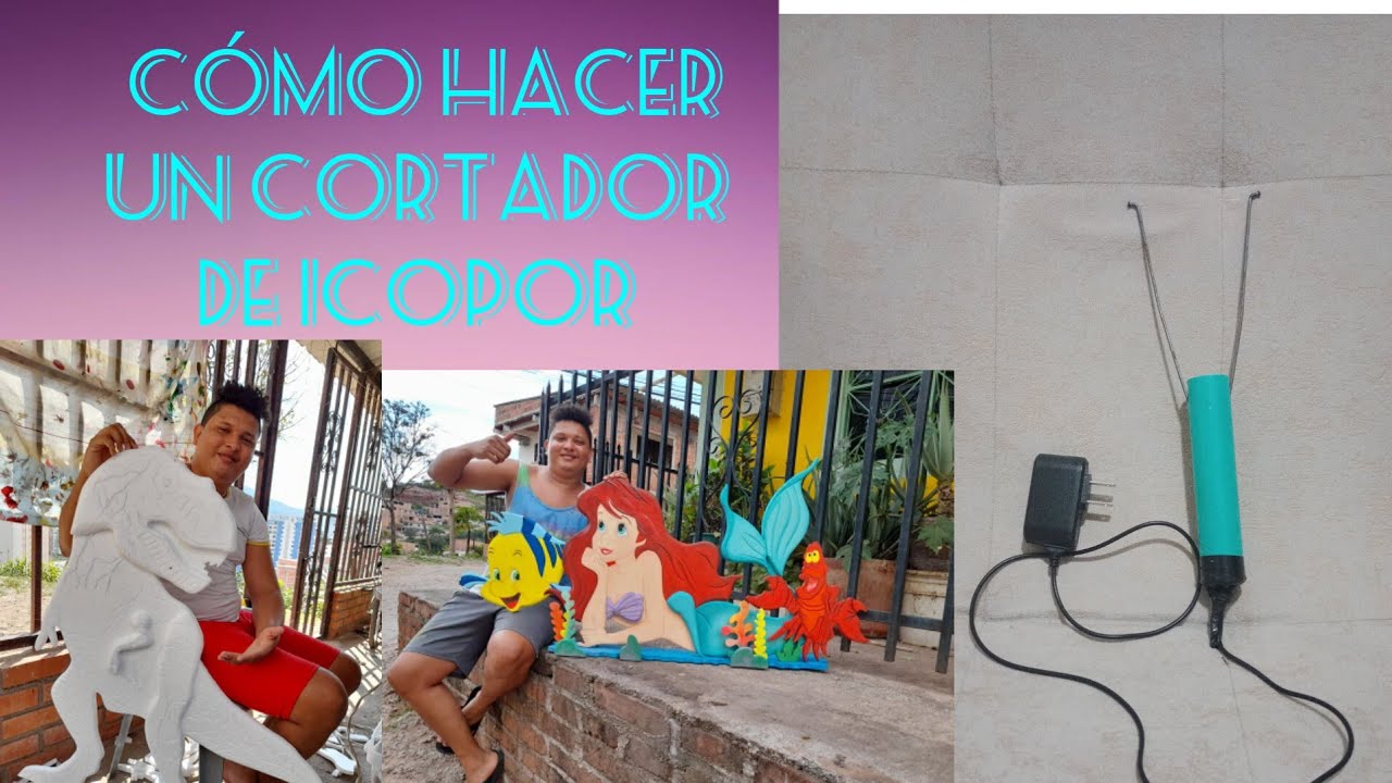 ¿Cómo Hacer Un Cortador Dé Icopor, Tecnopor, Isopor, Plumavit, Estereofon, Unicel, Anime?