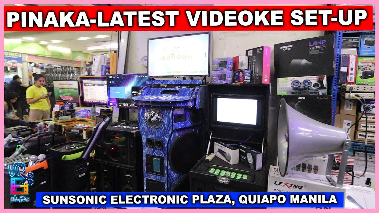 MURANG VIDEOKE SA RAON QUIAPO MANILA LAHAT NG DESIGN AVAILABLE! | Jtronix Electronics | Part 4