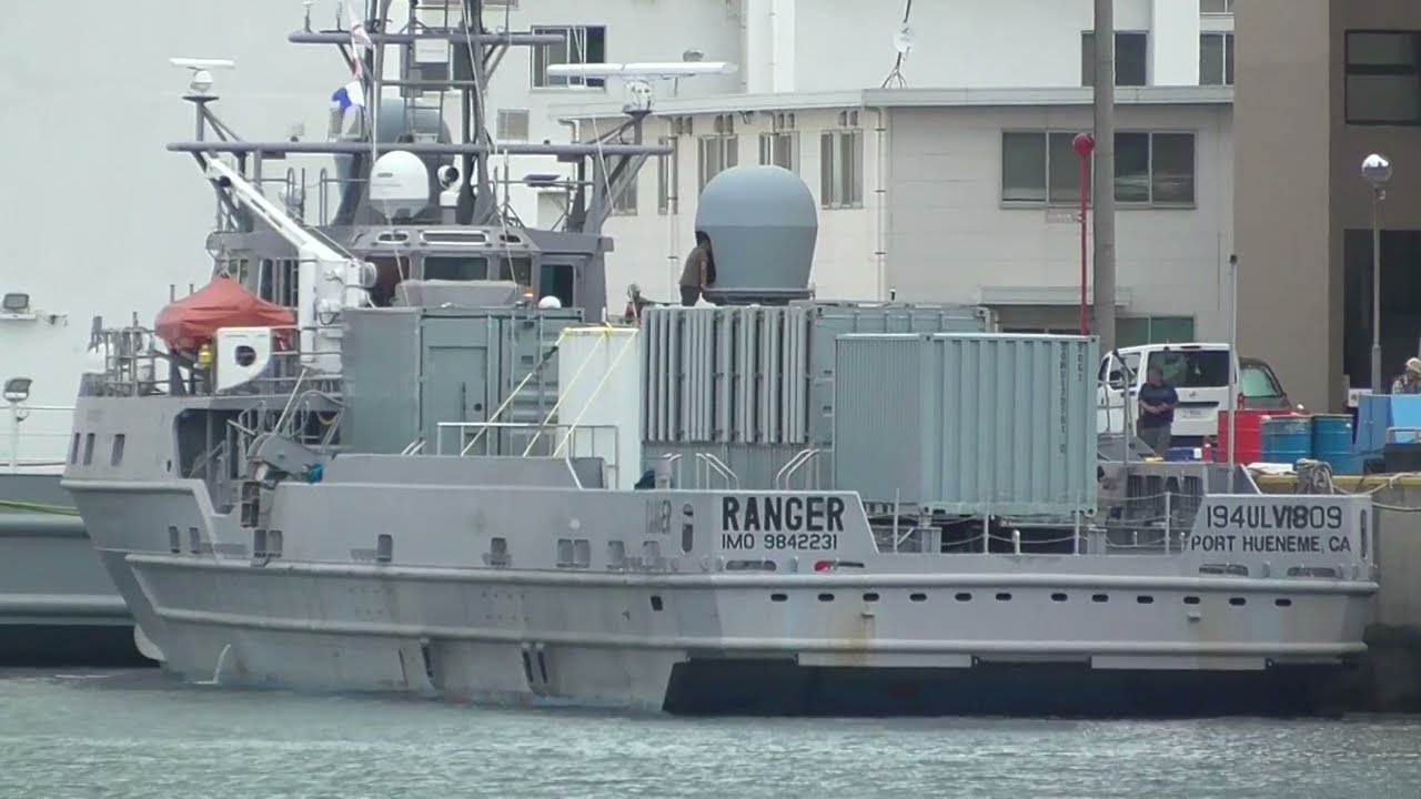 米海軍の最新鋭USV（無人水上艦）「レンジャー」
