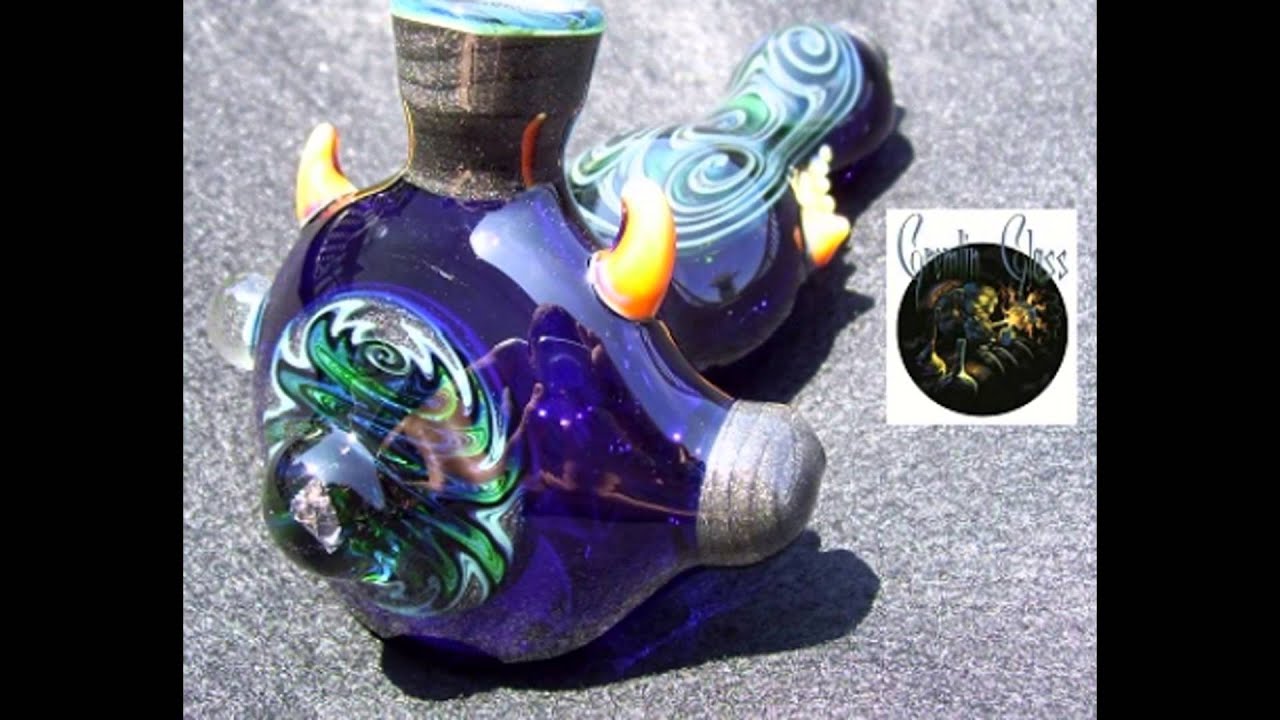 A Collection Of Gremlin Glass Pipes From 2012.