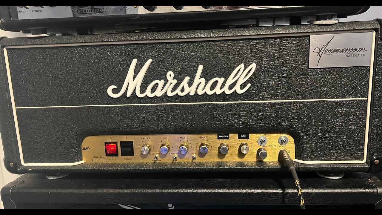 Hermansson 5GS Modded Marshall Guitar Amplifier