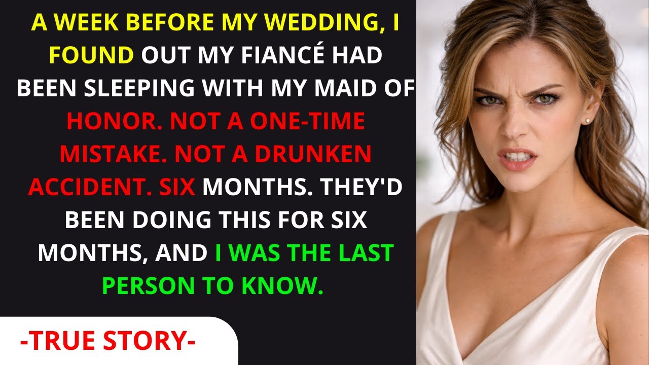 My fiancé cheated with my Maid of Honor. I used our wedding to expose them