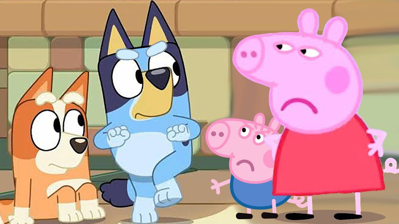 Bluey Vs Peppa Pig