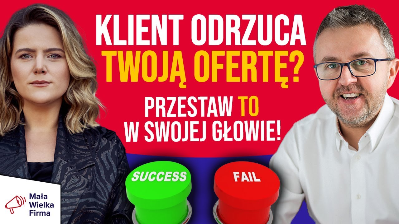 Jak radzić sobie z porażką, gdy klient ODRZUCI Twoją ofertę? Joanna Gutral