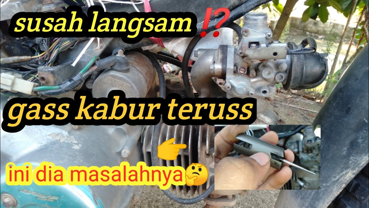 INI DIA MASALAHNYA ⁉️PENYEBAB GAS MOTOR KABUR
