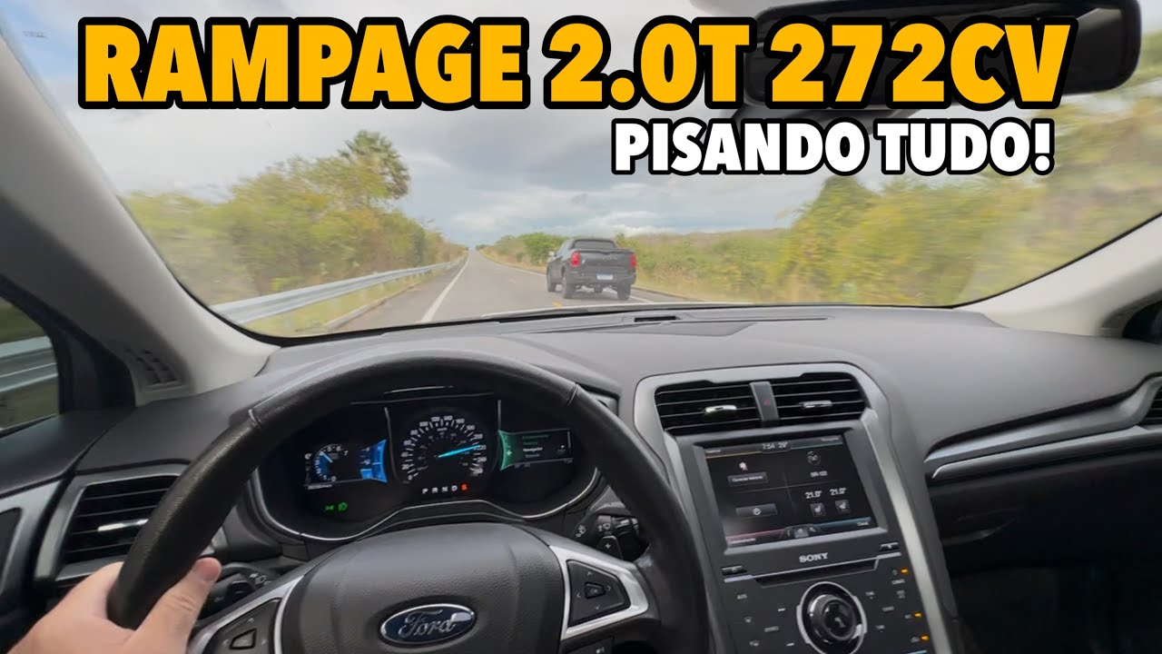 RAMPAGE TENTOU A SORTE CONTRA O FUSION 2.0T STAGE 2! 🫨