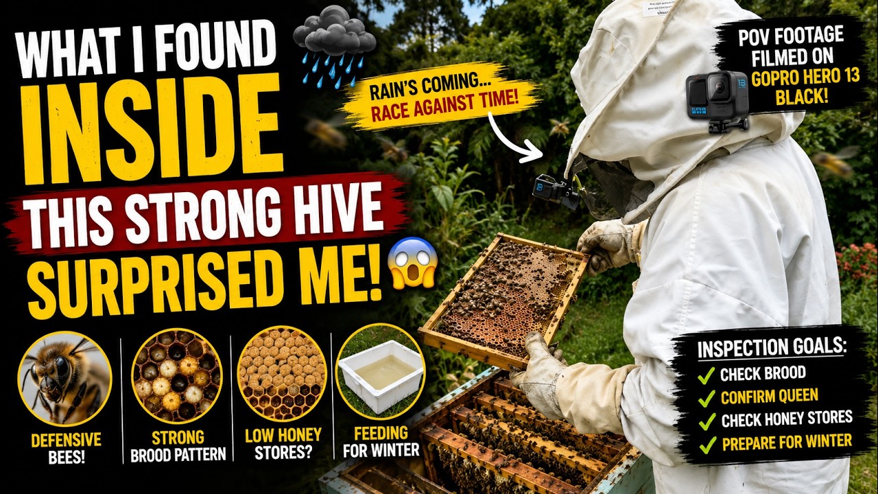What I Found Inside This Feisty Beehive Surprised Me