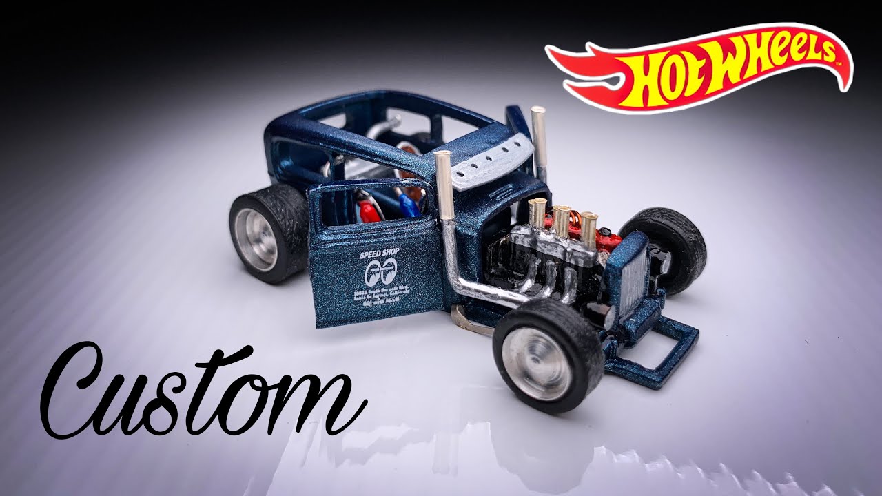 Hotrod diecast custom hotwheels