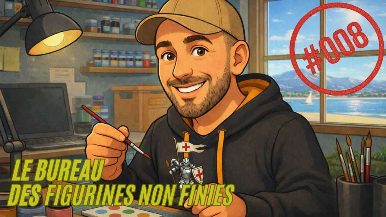 le bureau des figurines non finis ep 8