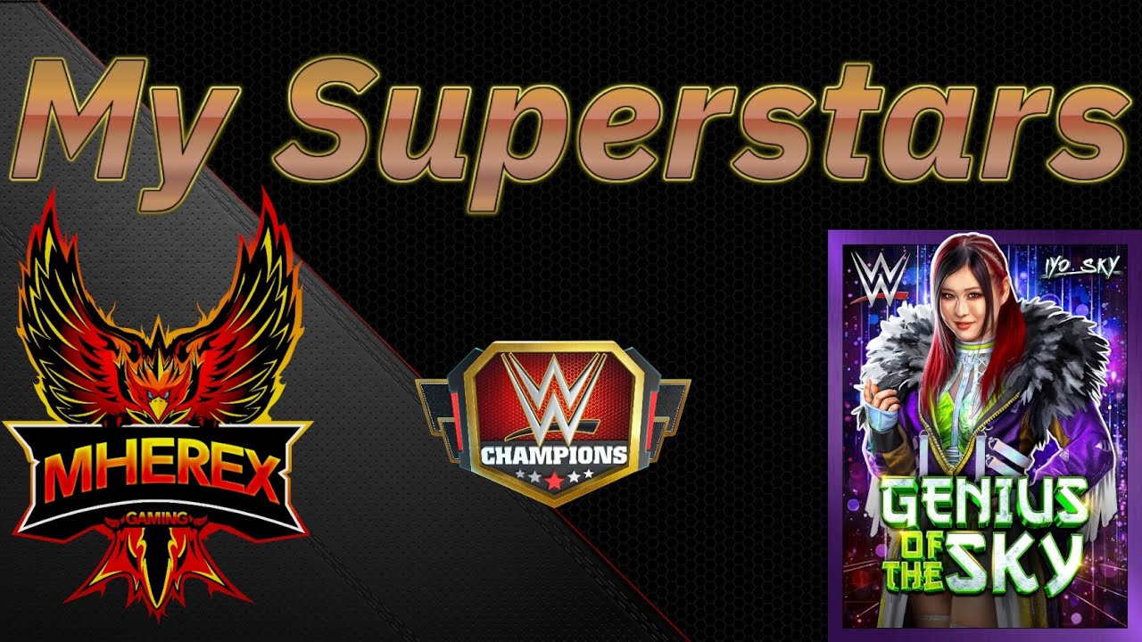 My Superstars Iyo Sky *Not The Moveset I Expected To Be Using*