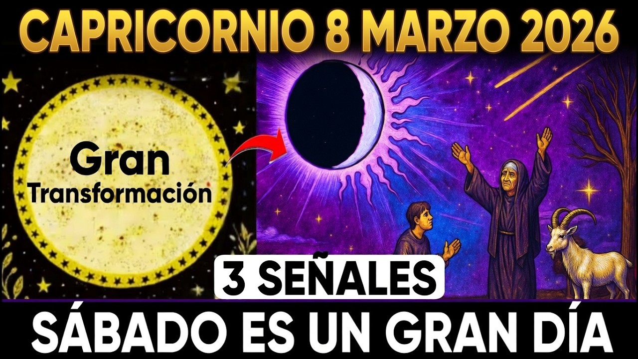 CAPRICORNIO ♑ Marzo lo cambiará todo — ¡Mira estos 3 signos del destino AHORA! ⚠️✨