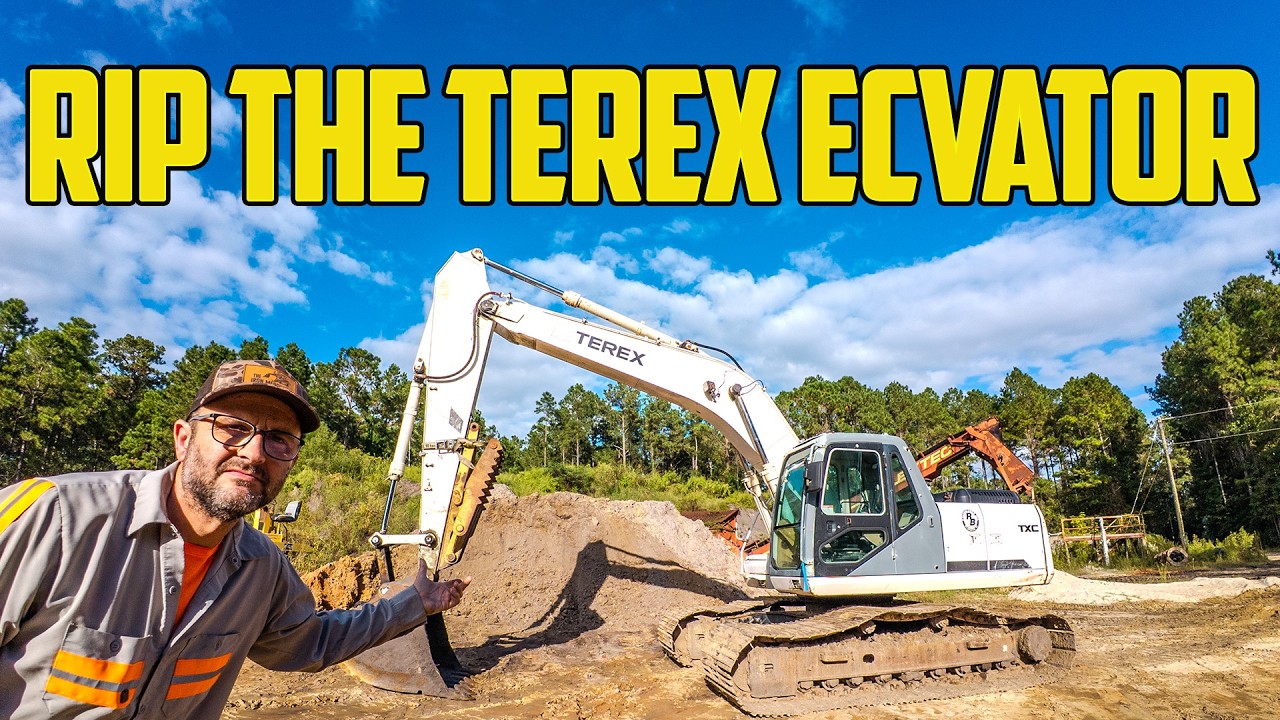 Короткая жизнь экскаватора TEREX
