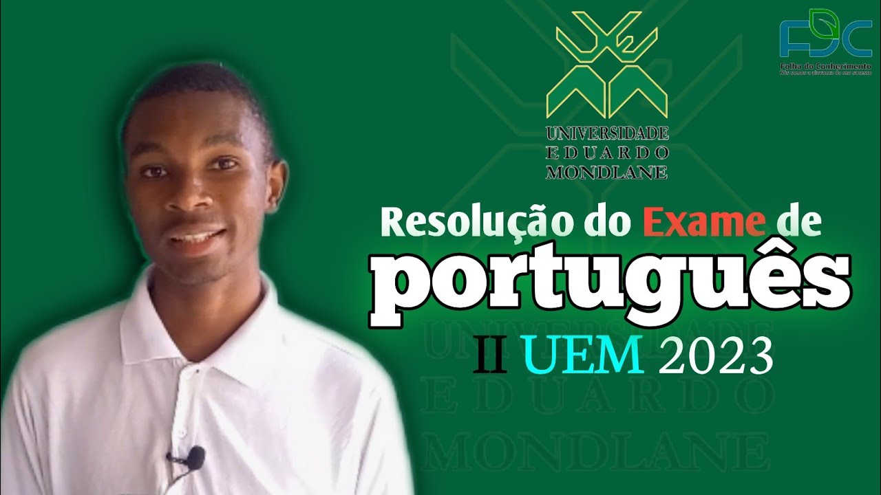 RESOLUÇÃO DE PORTUGUÊS_UEM 2023