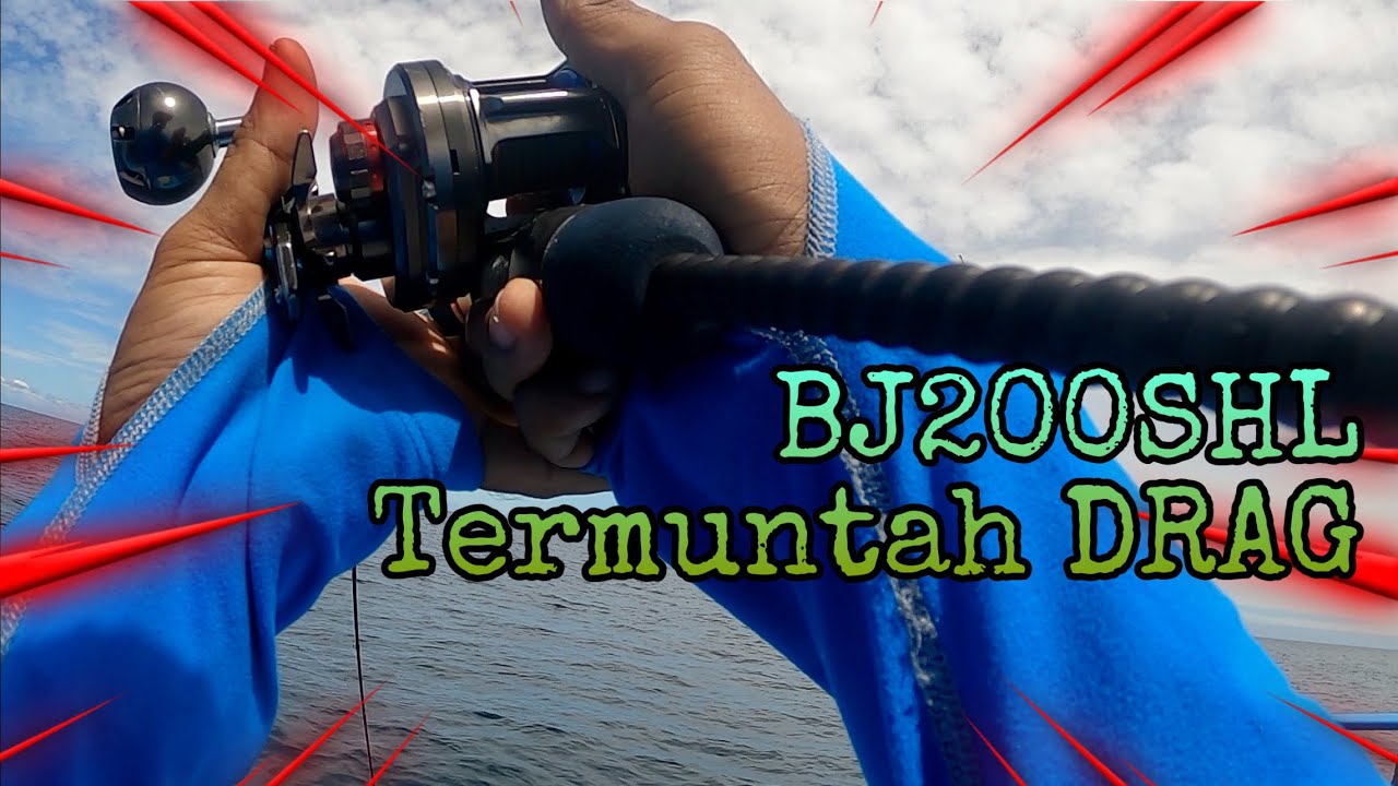 Termuntah Drag Daiwa Saltiga BJ200SHL