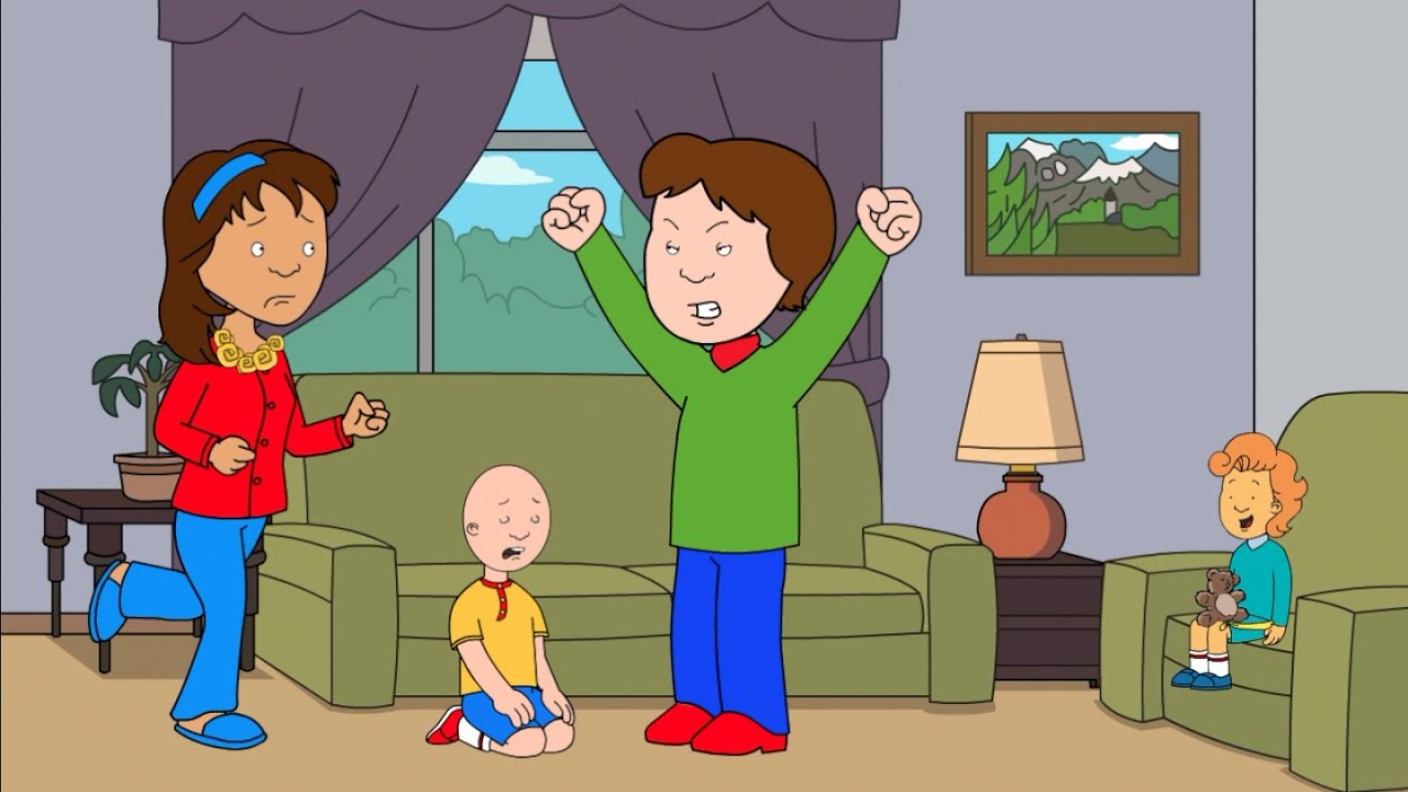 Miss Martin Punishes Caillou for Nothing/Fired (MOST VIEWED VIDEO!)
