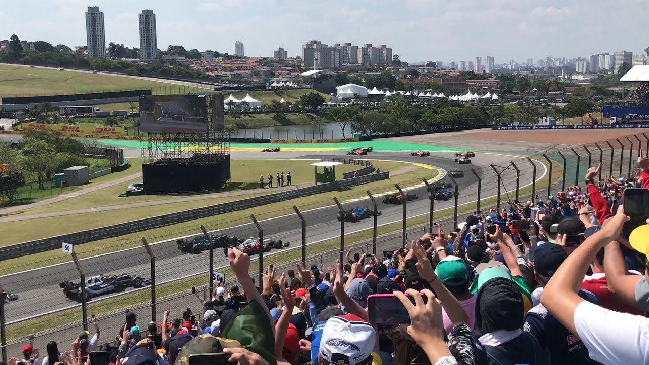 Formula 1 Interlagos Brasil 2021 Largada Setor G