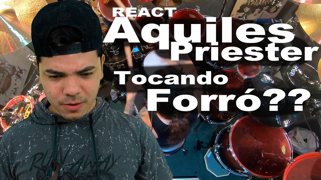 REAGINDO AQUILES PRIESTER TOCANDO FORRÓ !!