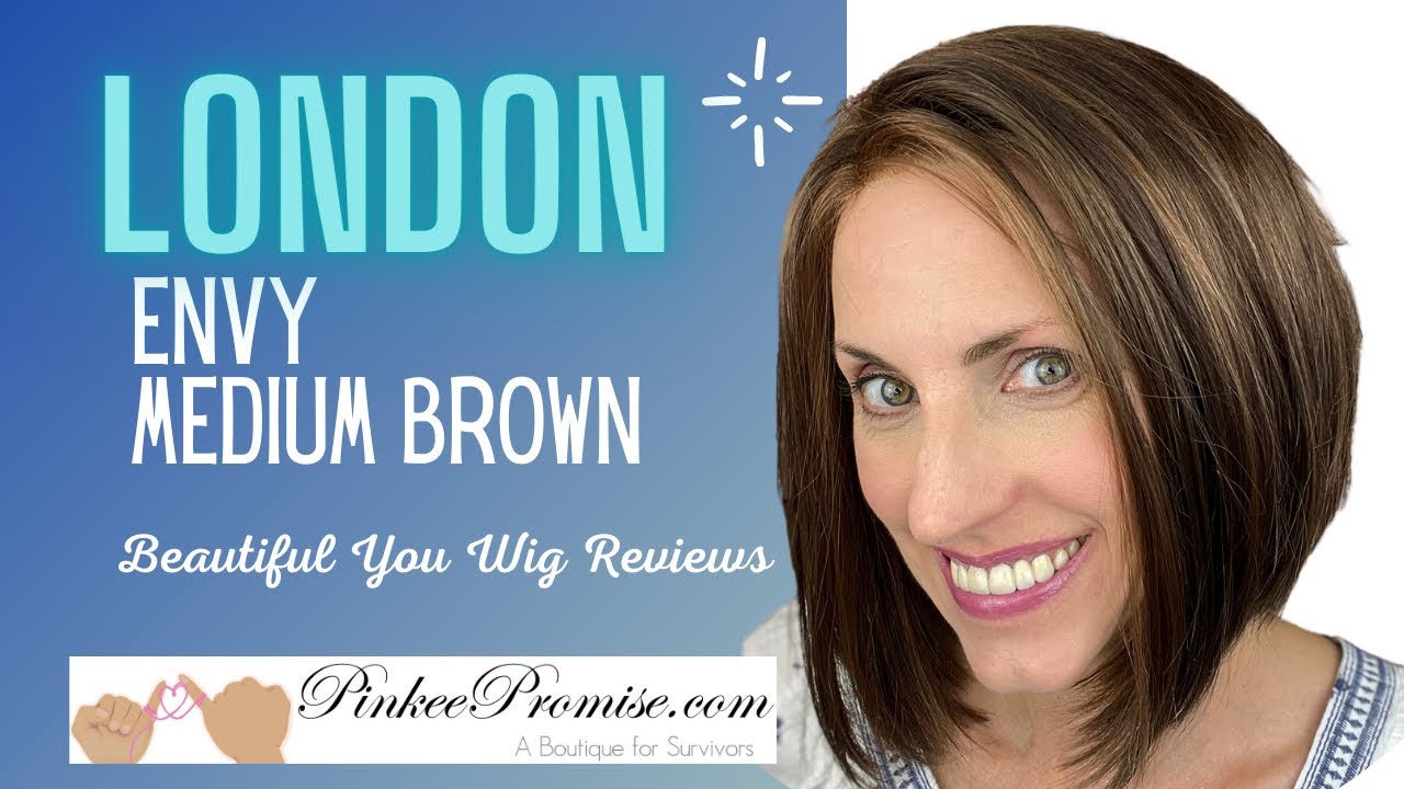 LONDON by Envy Medium Brown Wig Review! New for 2021!