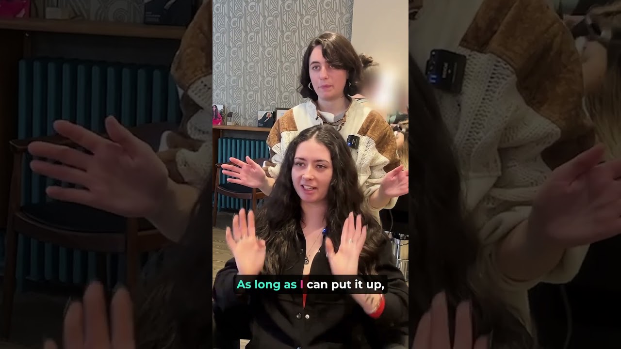 We are going SHORT with the layers!!!! did she even like it????