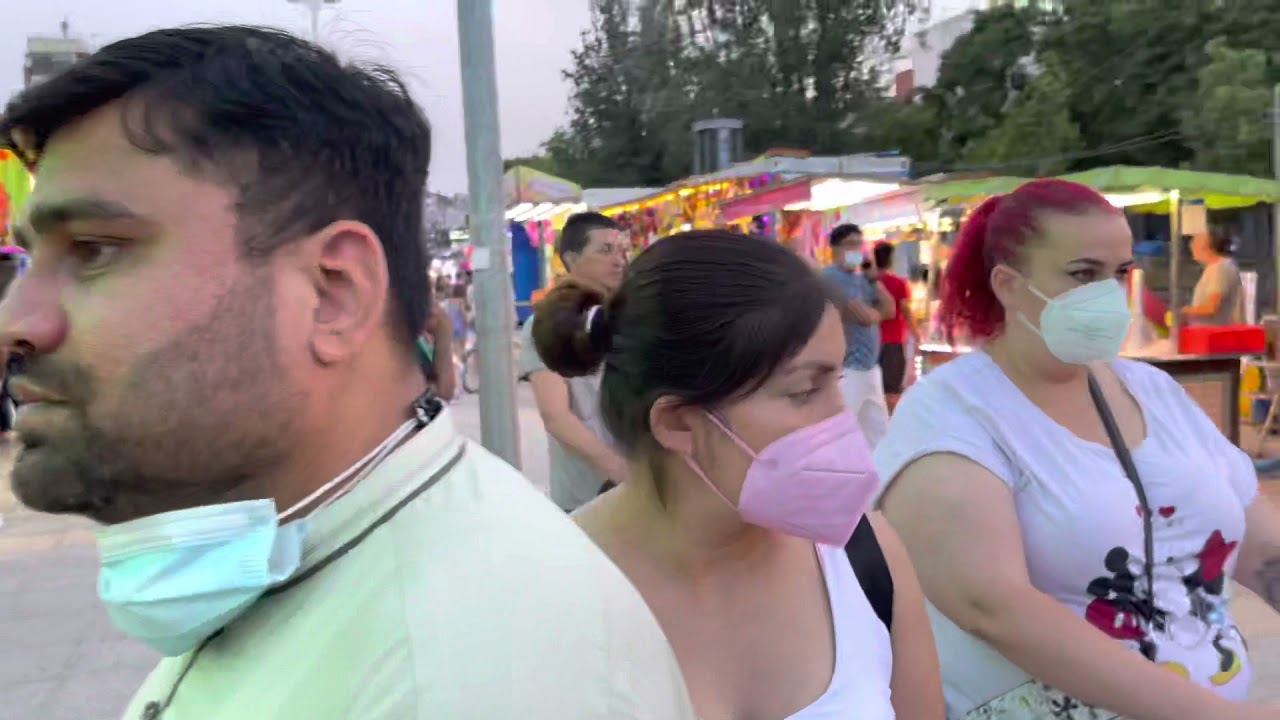 Summer festival at EL Carmel Barcelona Spain 8k