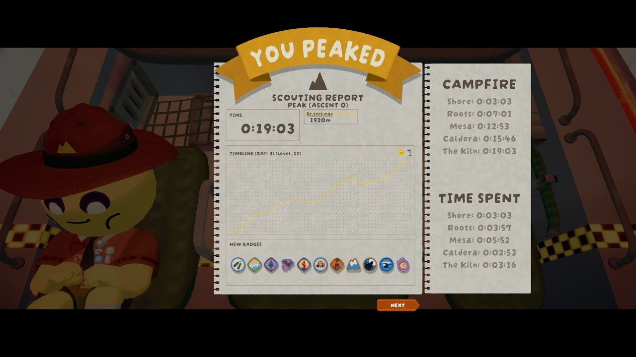 PEAK new PB run (Mesa seed!)