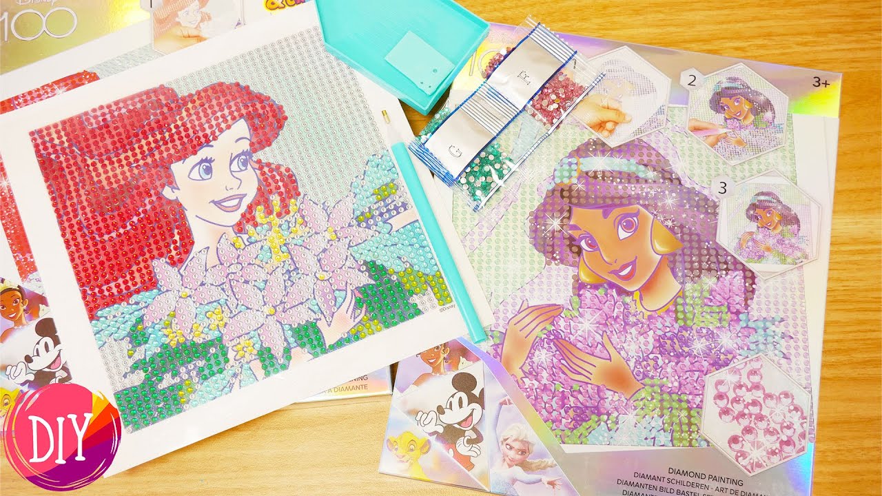 Disney Diamond Painting im Test 💎 Tedi Haul im März