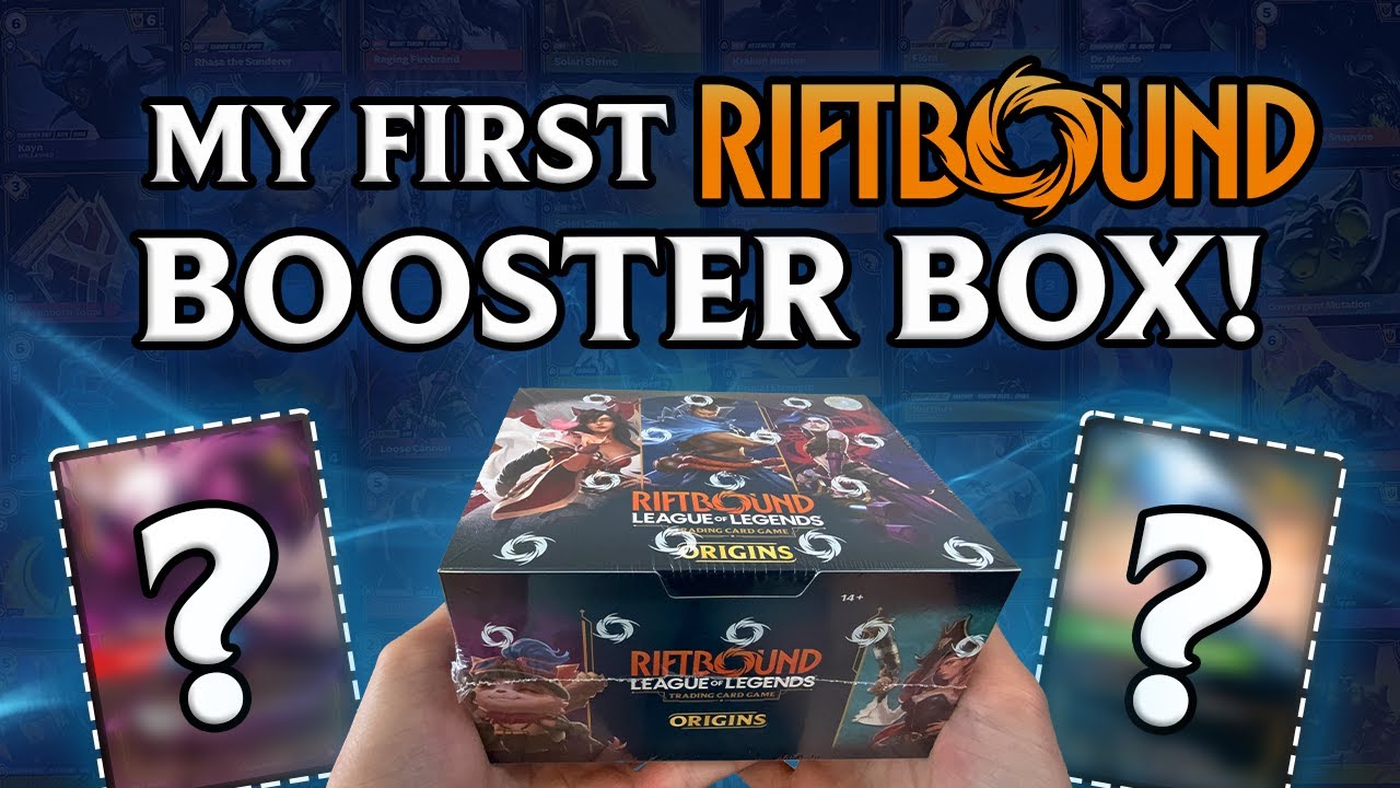 Riftbound Booster Box Opening! - Full Commentary, Impressions, & Giveaway